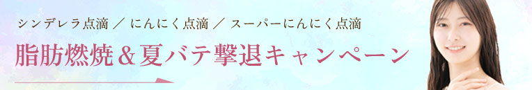 脂肪燃焼&夏バテ撃退キャンペーン